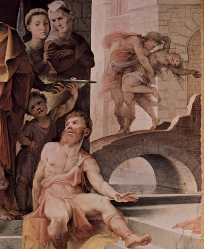 The Sacrifice of Seleucus of Locri (detail)