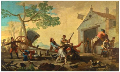 A Fight at the Venta Nueva