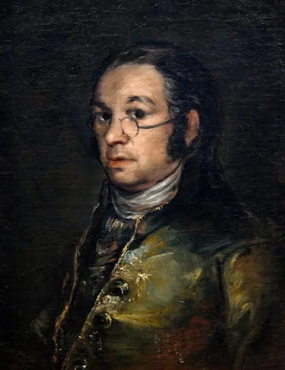 Self-Portrait with Spectacles