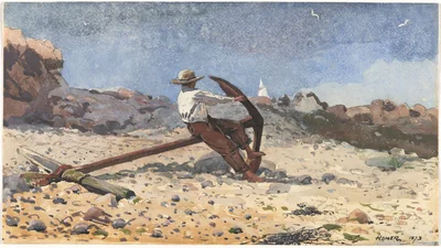 Boy with Anchor