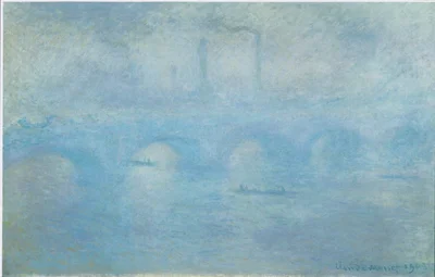 Waterloo Bridge. Effect of Fog