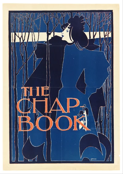 The Blue Lady, poster for The Chap-Book