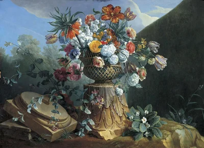 Still Life of Flowers in an Urn