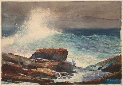 Maré enchente, Scarboro, Maine
