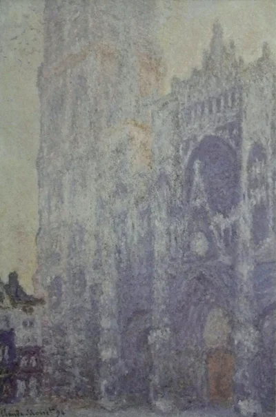 Rouen Cathedral, Portal and Tower Saint-Romain, Morning Light