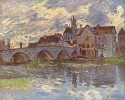 The Bridge at Moret