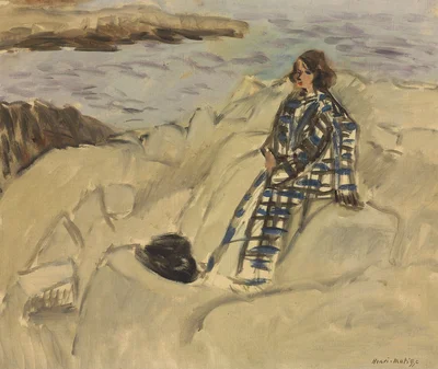 Marguerite on the Rocks at Antibes