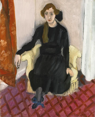 Young Girl in Black