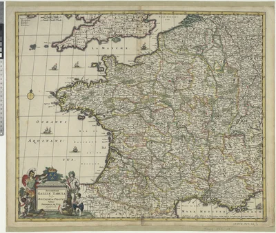 Accuratissima Galliæ tabula vulgo Royaume de France