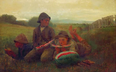 Los niños de la sandía