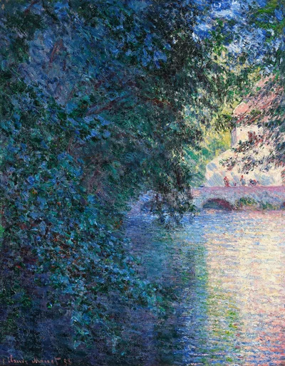 Claude Monet - Le Moulin de Limetz (W 1210a)