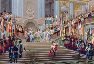 Reception of the Grand Condé at Versailles