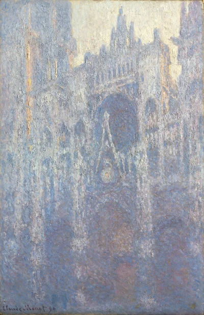 Rouen Cathedral, Portal, Morning Light