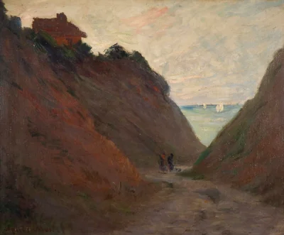 The Sunken Road in the Cliff at Varangeville