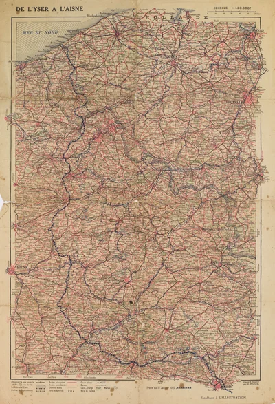 De L'Yser à L'Aisne