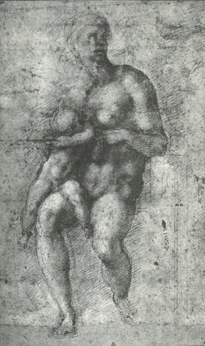 Study for a Holy Family with the Infant St. John