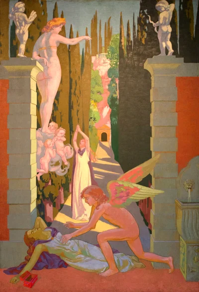 The Story of Psyche - Fourth panel