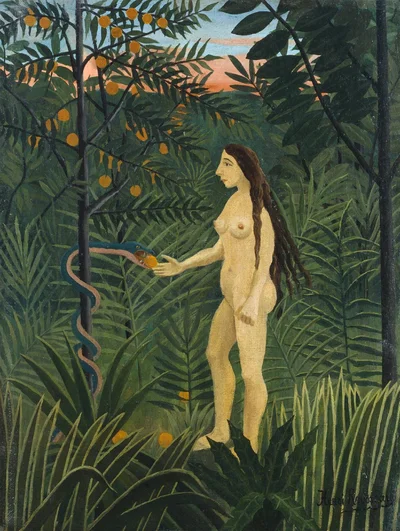 Eva y la serpiente