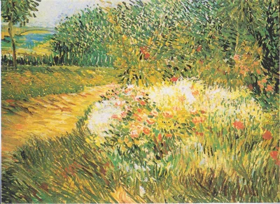 Corner of Voyer d'Argenson Park at Asnieres