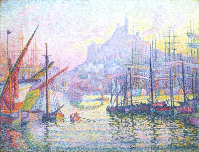 View of the Port of Marseilles