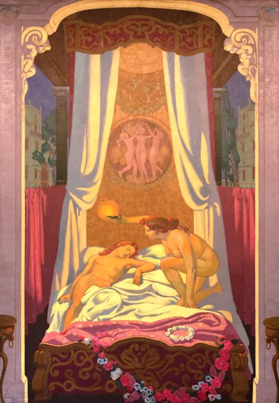 The Story of Psyche - Third panel
