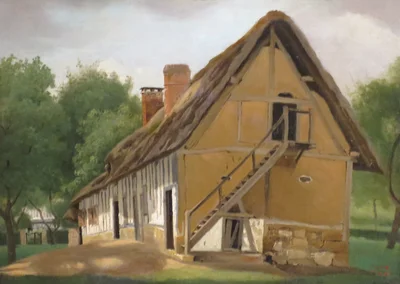 Farm Building at Bois-Guillaume, near Rouen