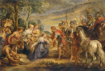 La rencontre de David et Abigail
