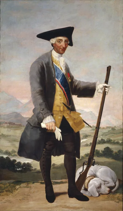 Charles III in Hunting Dress