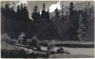 Fisherman in Quebec