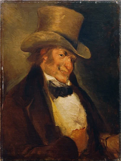 Autoportrait au haut-de-forme