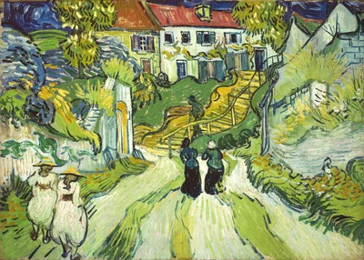 Stairway at Auvers