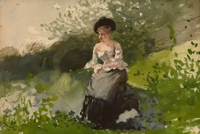Lady at Houghton Farm