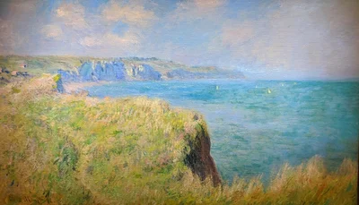 Claude Monet - Bord des falaises à Pourville