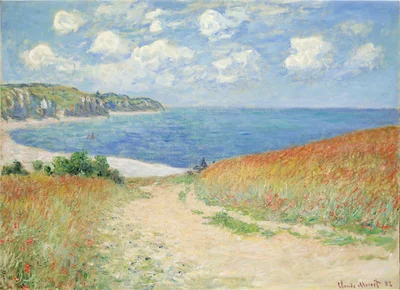 Path in the Wheat at Pourville