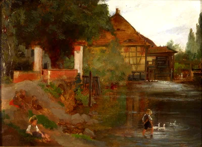 Milldam, Landscape from Germany