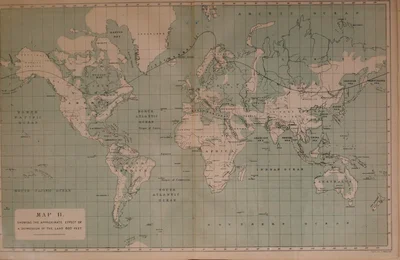 Map II. Showing the approximate effect of a depression of the land 600 feet