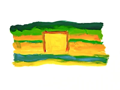 Abstract Landscape nr 1.