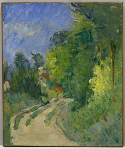 La Route tournante en sous-bois (Bend in the Road Through the Forest)