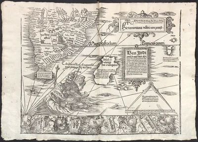 Carta Marina Universalis Fries 1525 1530 Hoja 11