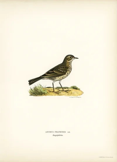 Meadow Pipit (Anthus pratensis)