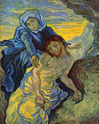 The Pietà (after Delacroix)