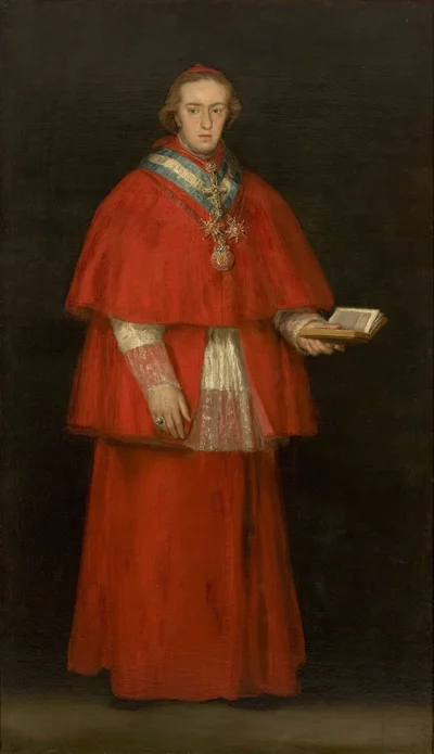 Portrait of Cardinal Luis María de Borbón y Vallabriga