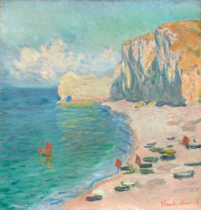 Étretat: The Beach and the Falaise d'Amont