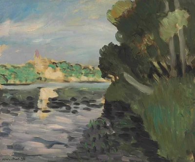 Bords de la Seine à Vétheuil