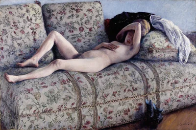 Nude on a Couch
