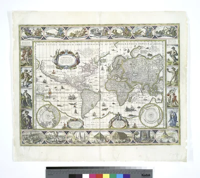 Nova totius terrarum orbis geographica ac hydrographica tabula