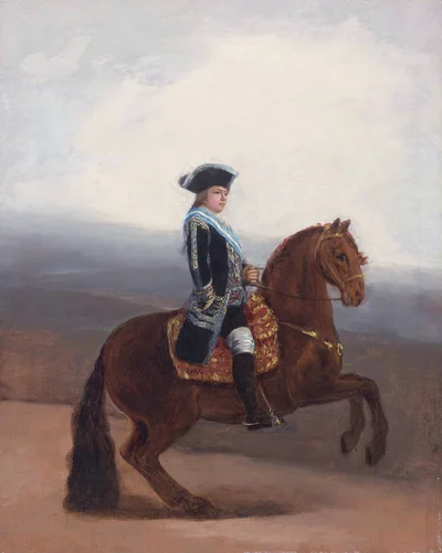 Equestrian Portrait of Manuel Godoy