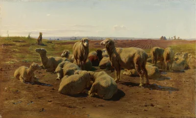 Watching His Flock