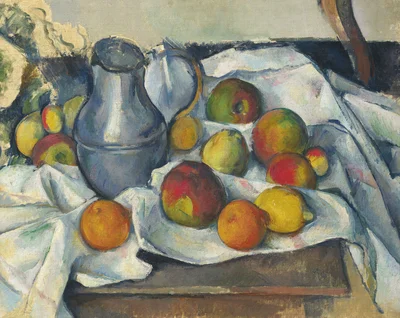 Bouilloire et fruits