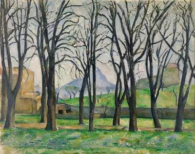 Les Marronniers du Jas de Bouffan en hiver